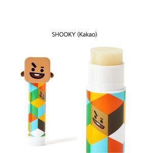 New BT21 Shooky Figurine Cacao Flavor Chapstick